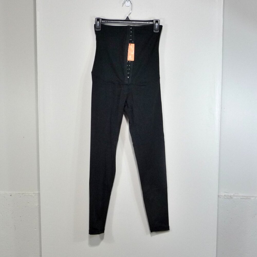 WAIST TRAINER COMPRESSION LEGGINGS LARGE - Picture 2 of 7